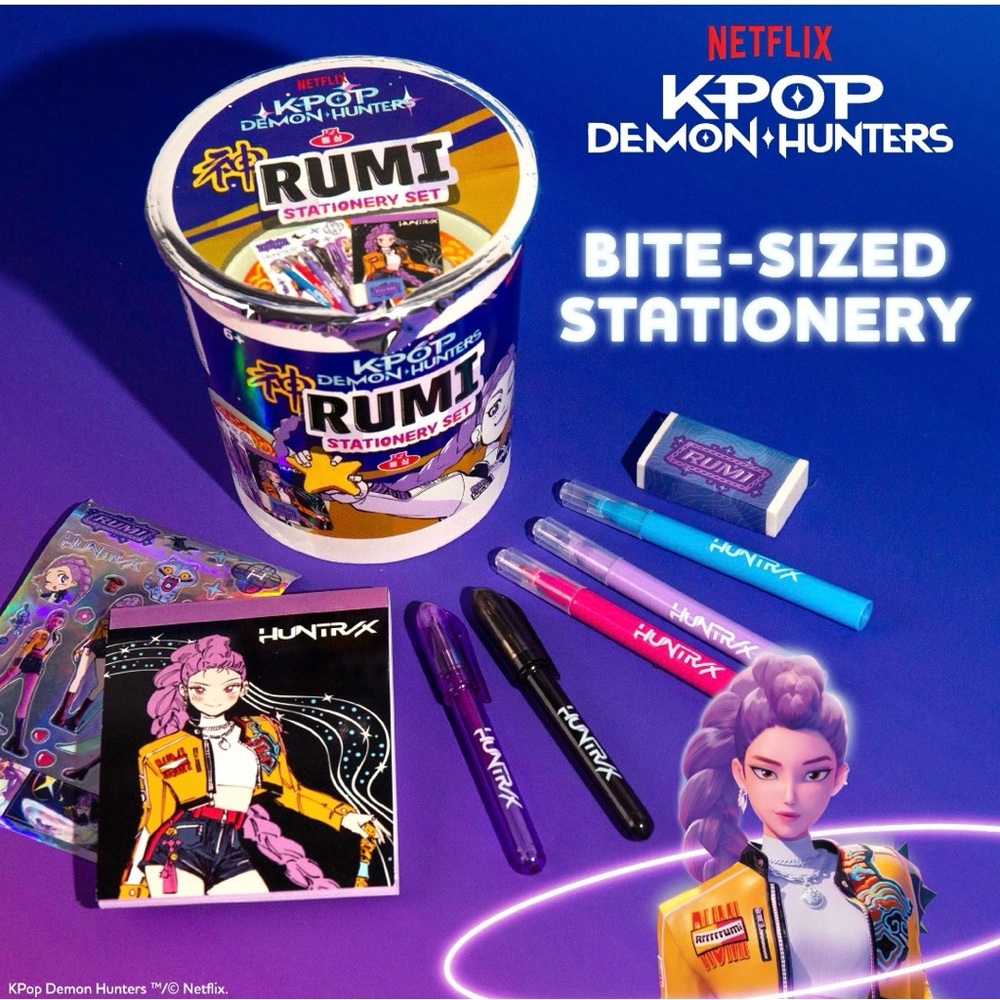 KPOP Demon Hunters Rumi Stationery Set - Picture 8 of 11